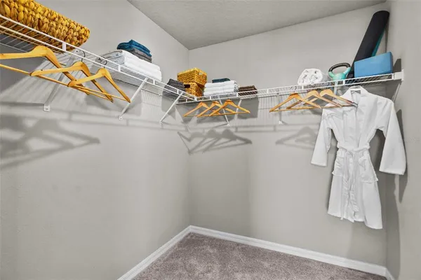a view of walk in closet