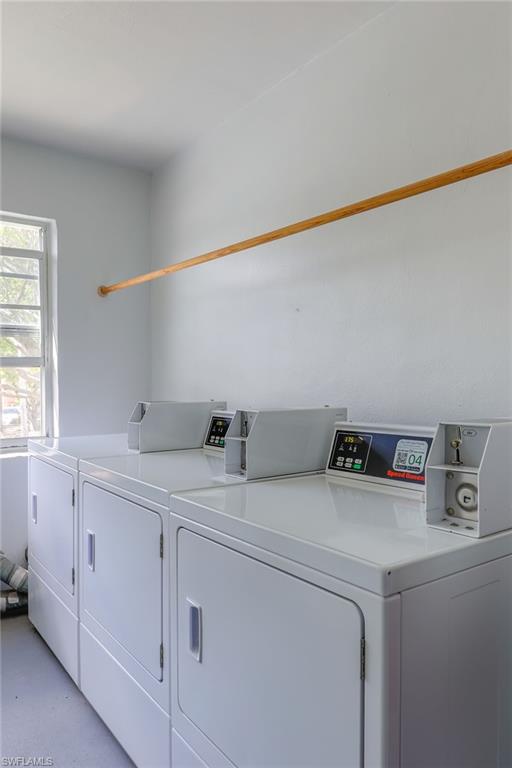 72 7th Street South, Unit 208 Naples, FL 34102 - Photo 21 of 21 a utility room with dryer and washer