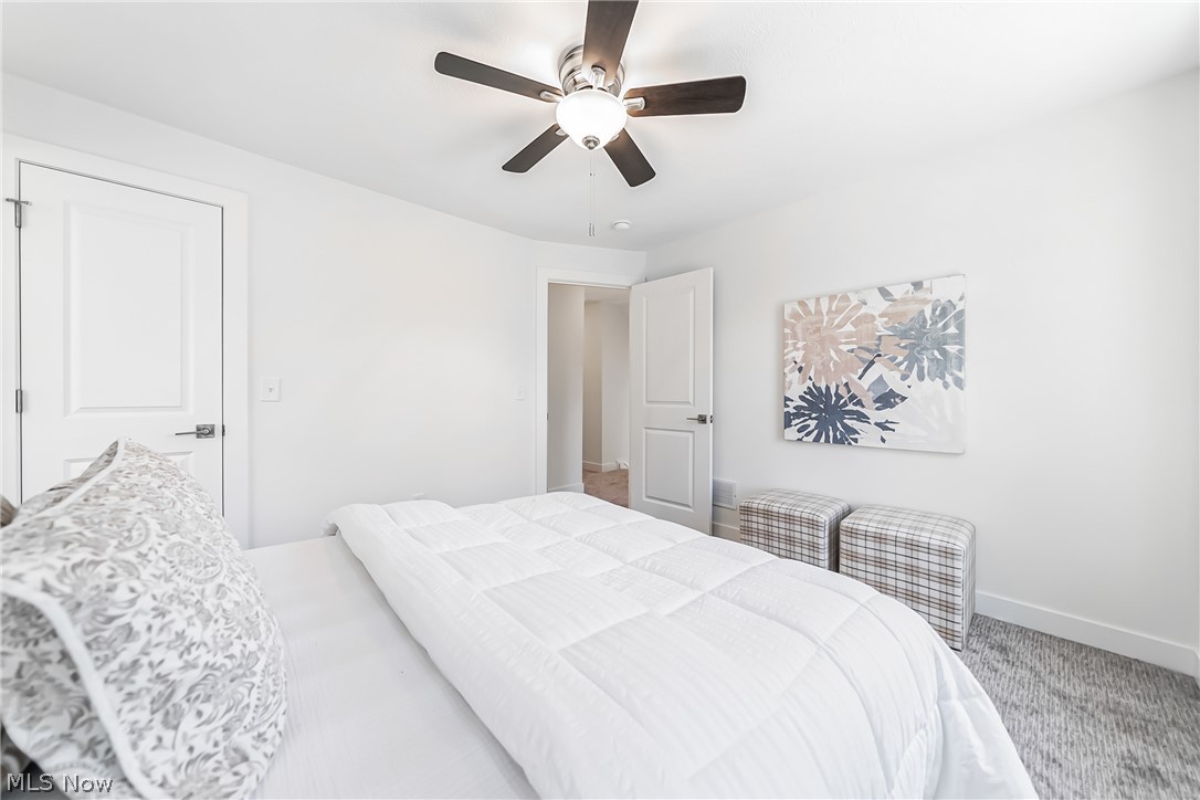 3959 Ardmore Road Cleveland Heights, OH 44121 - Photo 17 of 38 Carpeted bedroom featuring ceiling fan