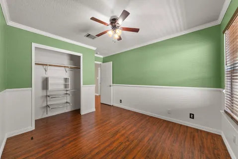 wooden floor in an empty room