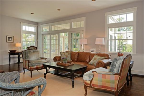 25 Irving Street Hingham, MA 02043 - Photo 12 of 30 a living room with furniture and a large window