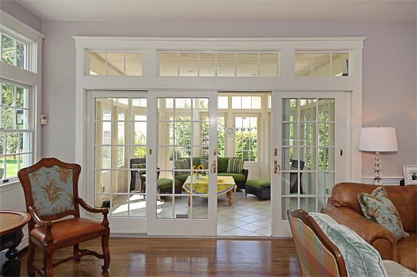 25 Irving Street Hingham, MA 02043 - Photo 13 of 30 a living room with furniture and floor to ceiling windows