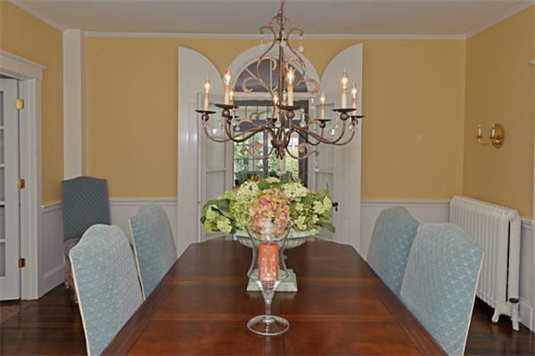 25 Irving Street Hingham, MA 02043 - Photo 4 of 30 a view of a dining room with furniture