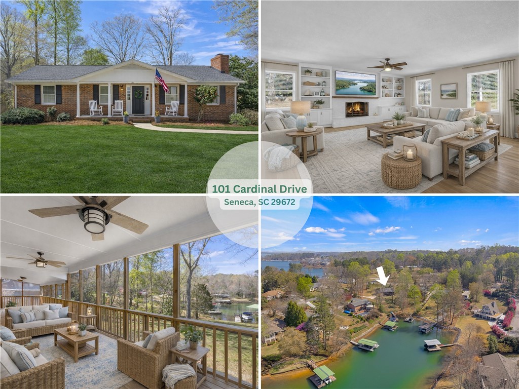 This captivating home offers a serene lakefront setting with exceptional indoor-outdoor living spaces.