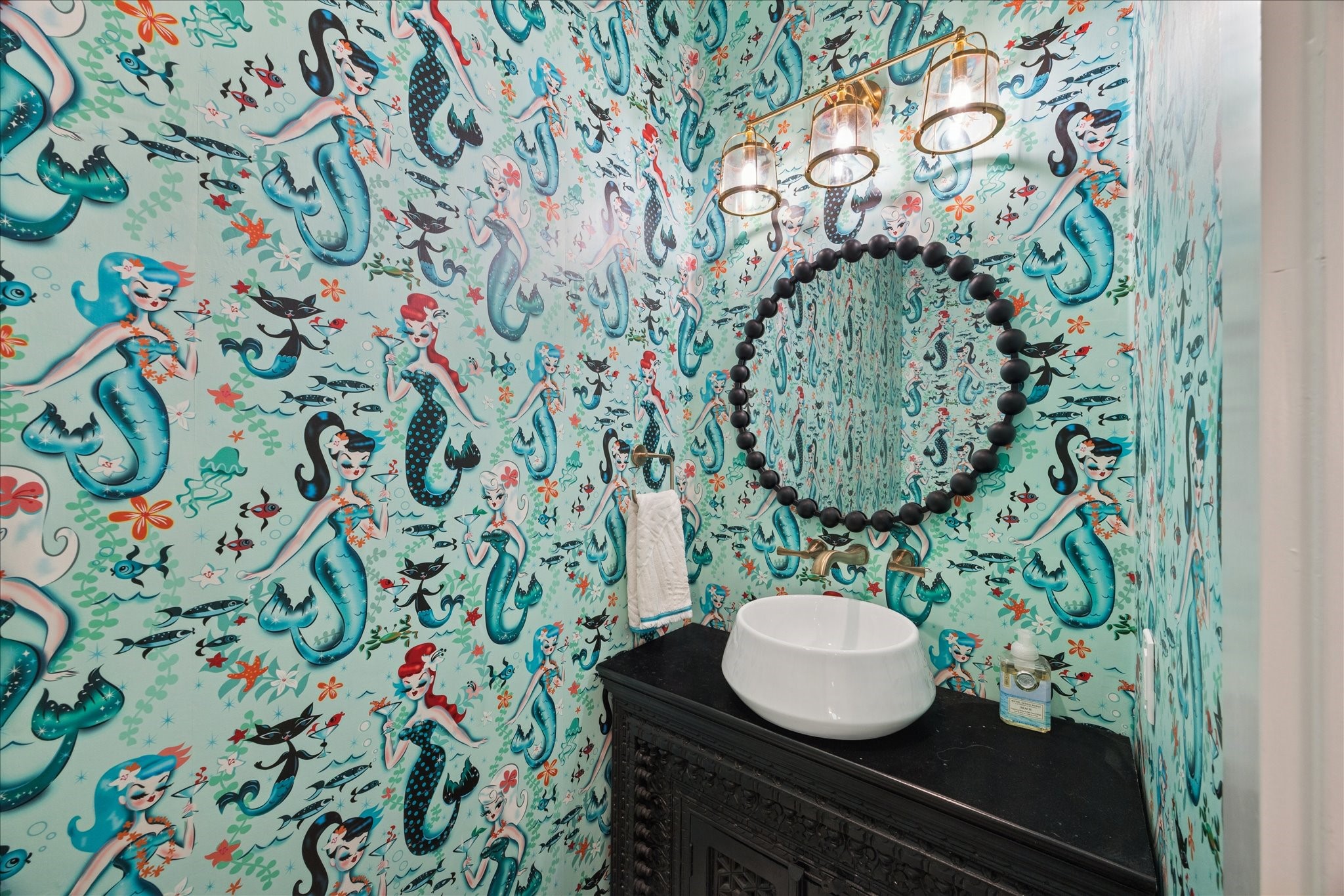 5 Loggerhead Hitchcock, TX 77563 - Photo 20 of 50 a bathroom with a sink and a mirror