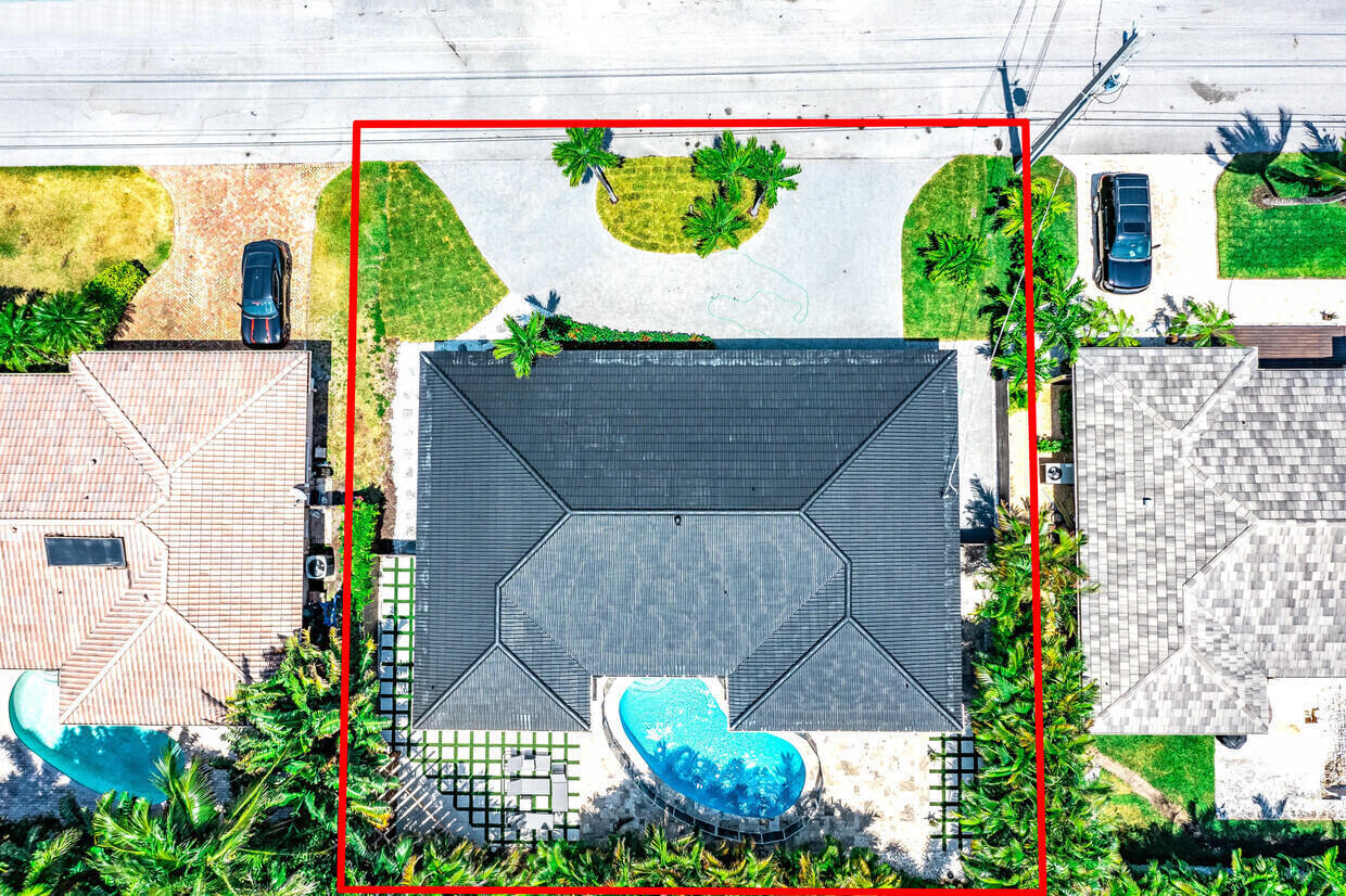 864 Appleby Street Boca Raton, FL 33487 - Photo 21 of 22 aerial pool appleby