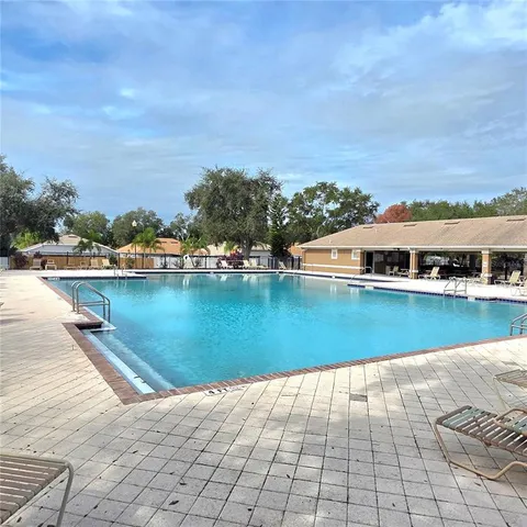 a view of a lake with houses