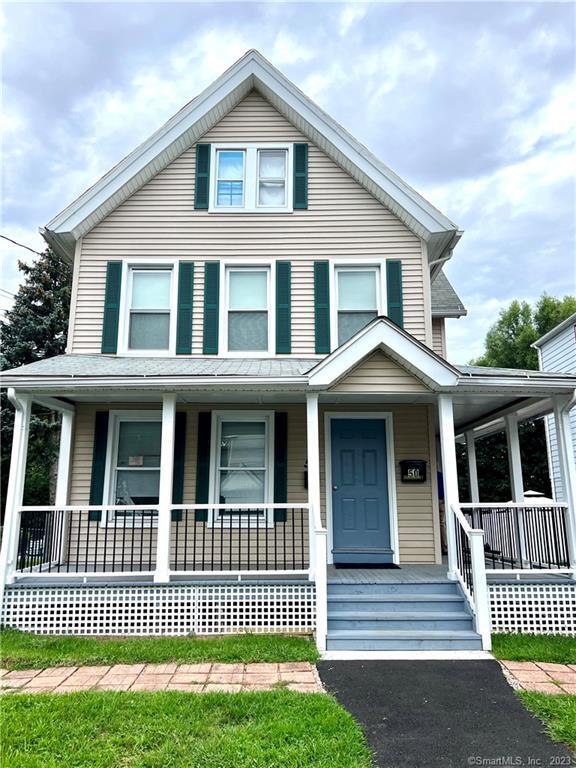 50 Baggott Street West Haven, CT 06516 - Photo 1 of 1 a front view of a house with a porch