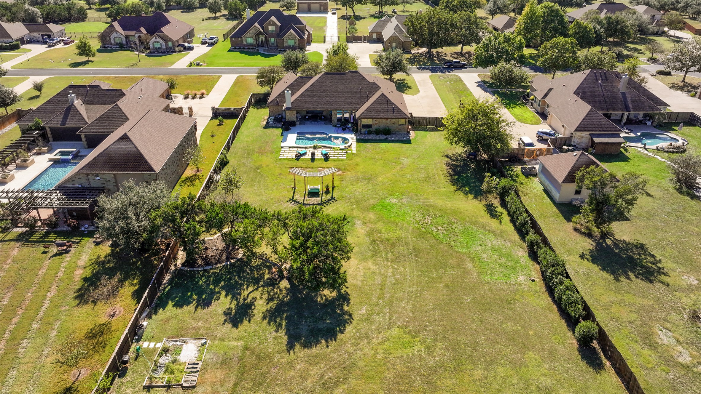 Undisclosed Address Georgetown, TX 78633 - Photo 36 of 39 Aerial perspective of suburban area