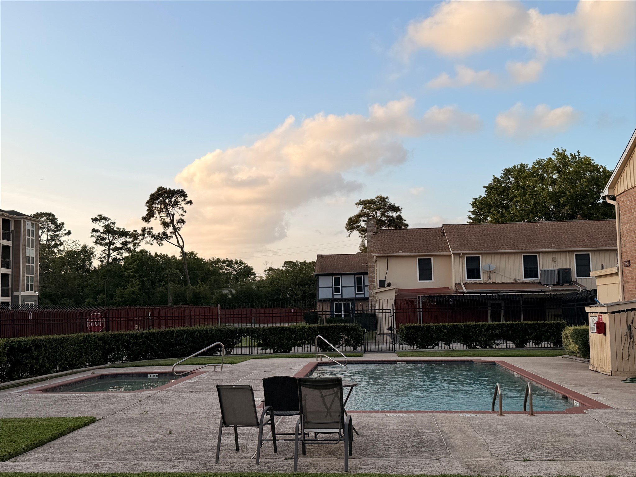 5218 Milwee Street, Unit 6 Houston, TX 77092 - Photo 15 of 17 a view of house with backyard and seating space