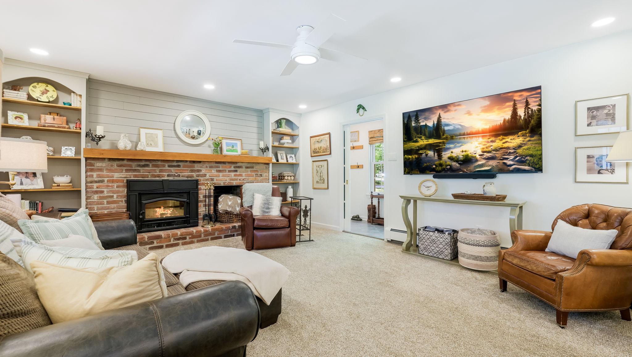 17 Stringer Drive Doylestown, PA 18901 - Photo 30 of 80 Wood Burning Fireplace with Insert
