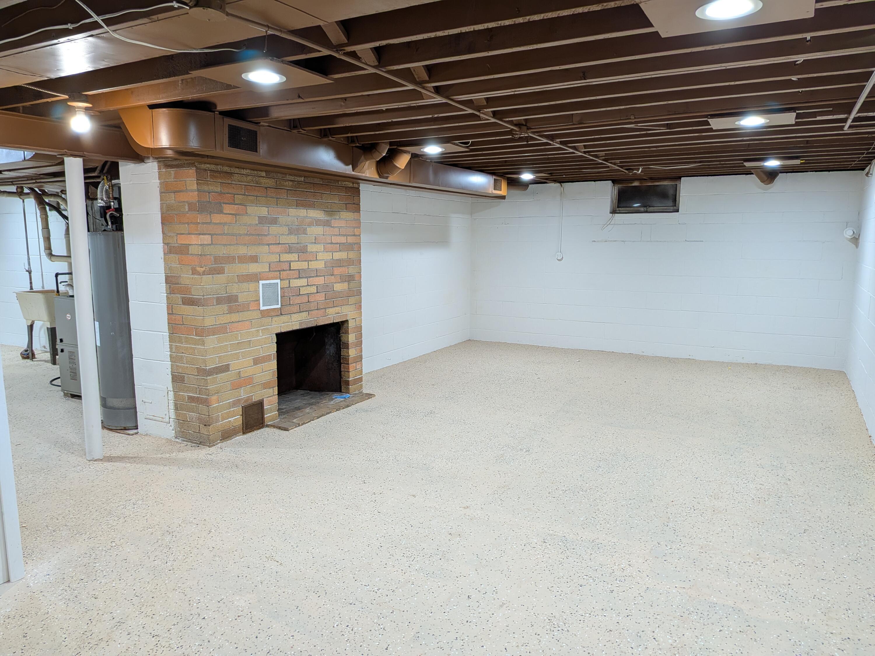 5817 North 91st Street Milwaukee, WI 53225 - Photo 20 of 29 Basement Fireplace
