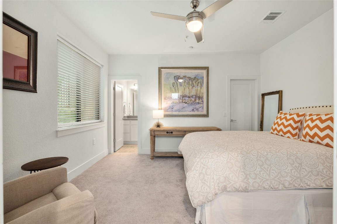 2050 Lohmans Spur Road, Unit 101 Lakeway, TX 78738 - Photo 21 of 31 Guest Bedroom #2 on lower level with ensuite-bath