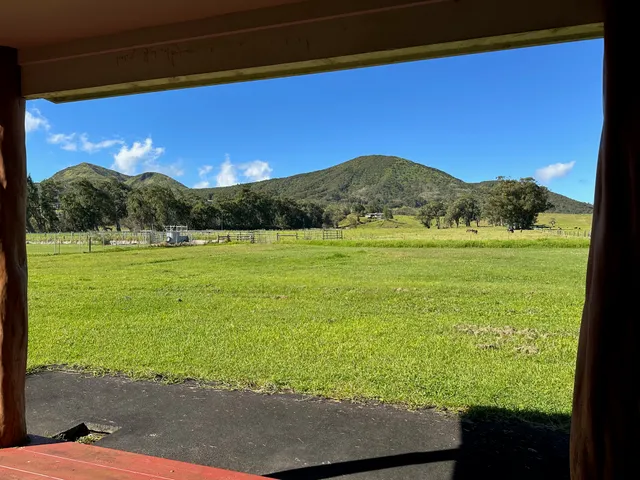 a view of an outdoor space and a lake view