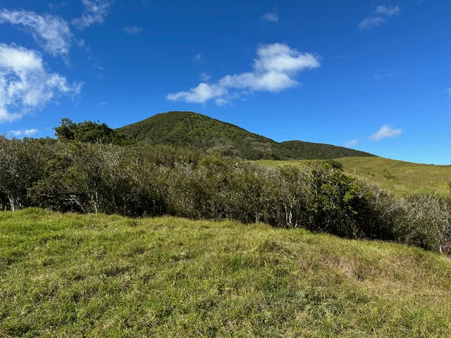 a view of outdoor space and mountain view