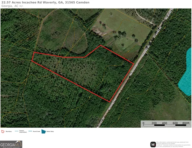 $139,900 | 22.57-acres Incachee Road, Waverly, GA 31565