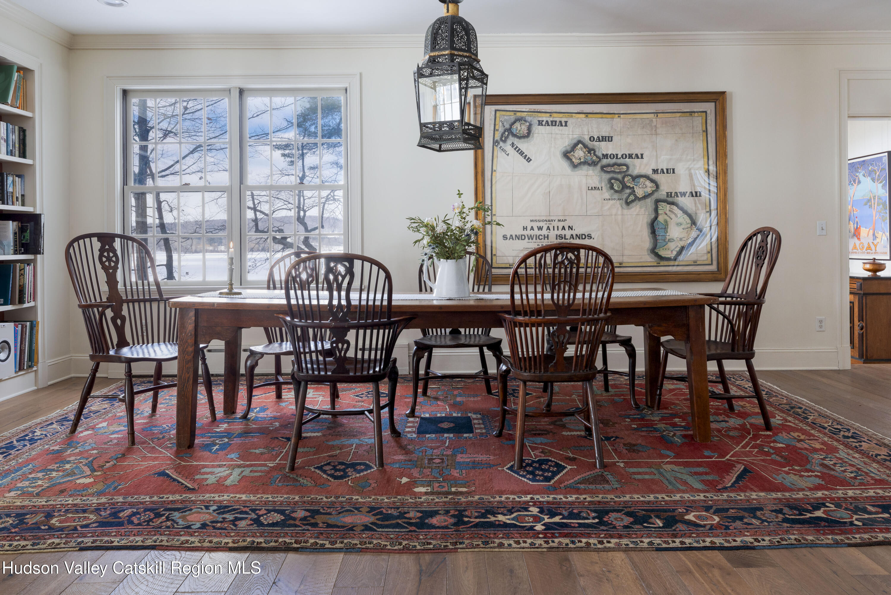 196 Wellington Lane Cooperstown, NY 13326 - Photo 8 of 57 a view of a dining room with furniture window and wooden floor