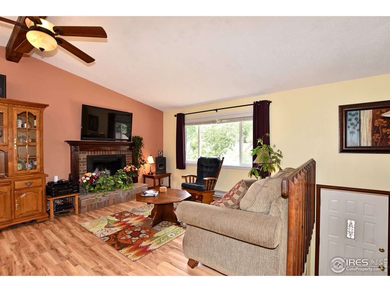 Inviting front room