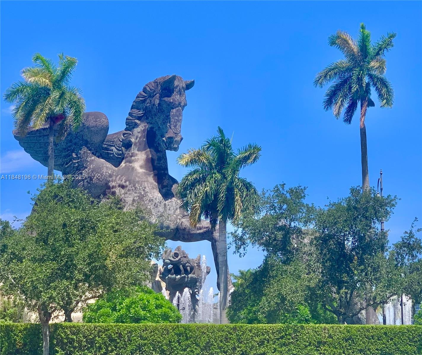 900 Atlantic Shores Boulevard, Unit 215 Hallandale Beach, FL 33009 - Photo 37 of 58 PEGASUS STATURE at Gulfstream HORSE RACE TRACK & CASINO