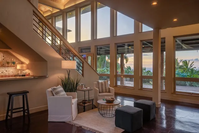 a kitchen with stainless steel appliances granite countertop a stove and a refrigerator