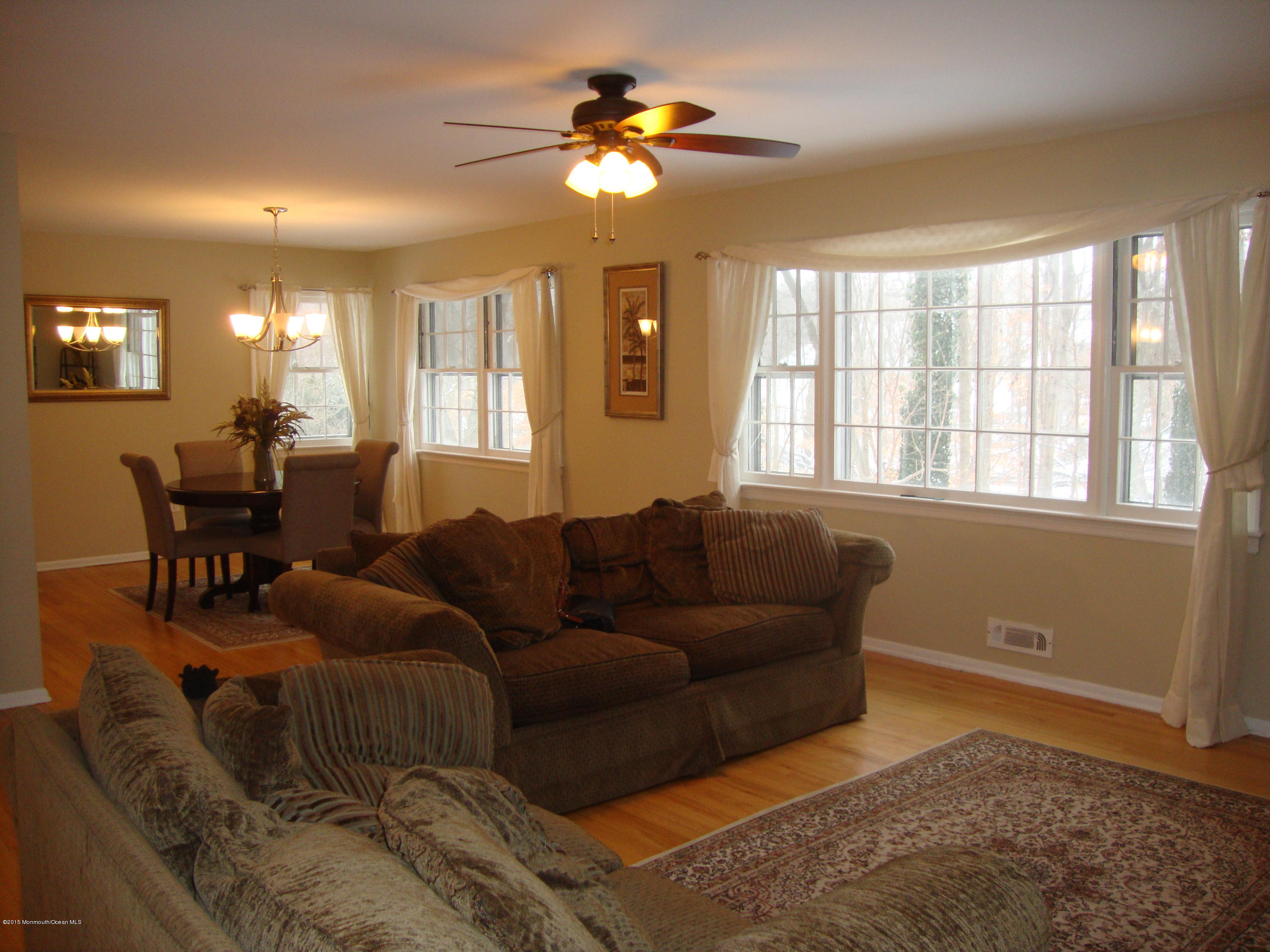 135 Jumping Brook Road Lincroft, NJ 07738 - Photo 3 of 27 Living room - dining room