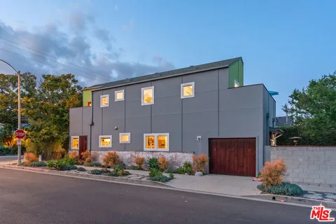 front view of house with a street