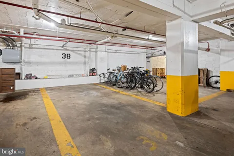 a view of a terrace with furniture