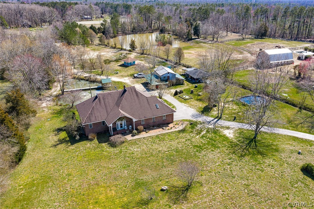 5011 Treely Road Chester, VA 23831 - Photo 45 of 50 a view of swimming pool with lawn chairs and plants
