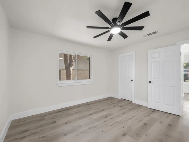 wooden floor in an empty room