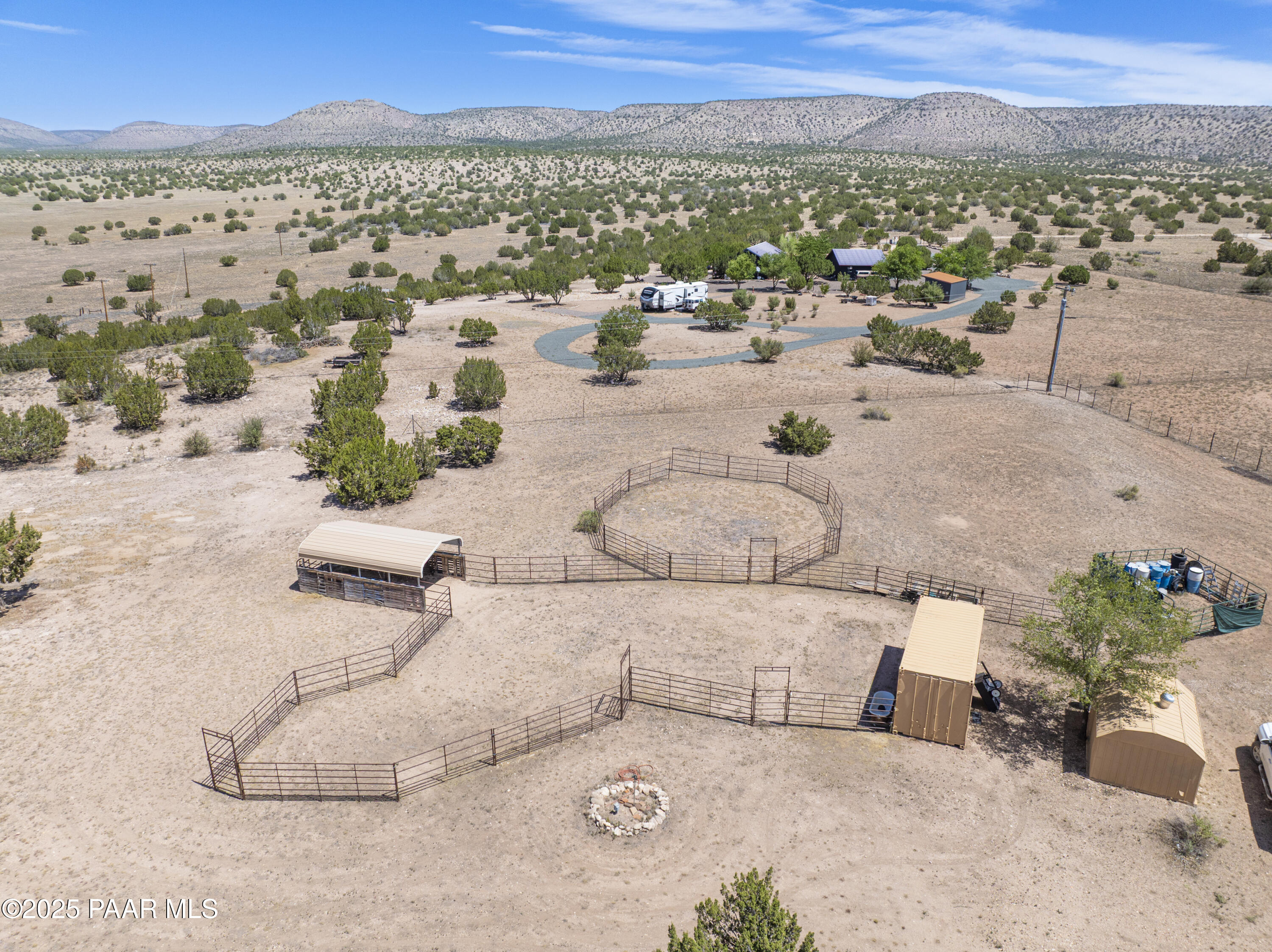 990 West Valleri Ann Road Paulden, AZ 86334 - Photo 35 of 42 Aerial View