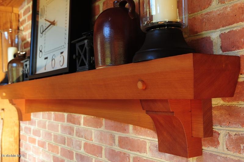 102 Rannapo Road Sheffield, MA 01257 - Photo 19 of 40 fireplace mantel detail