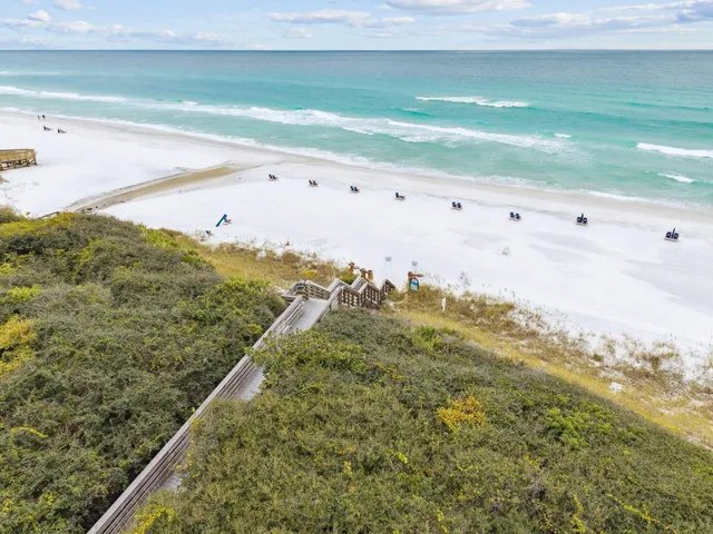 a view of beach and ocean