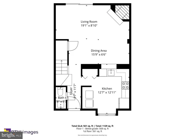 a picture of a bench in front of a door