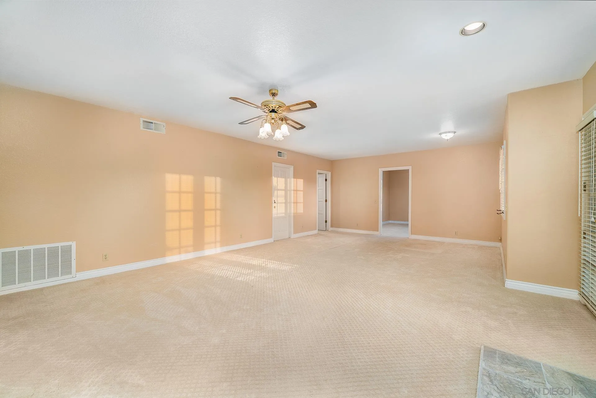 2908 Lakemont Drive Fallbrook, CA 92028 - Photo 40 of 70 a view of an empty room with a window