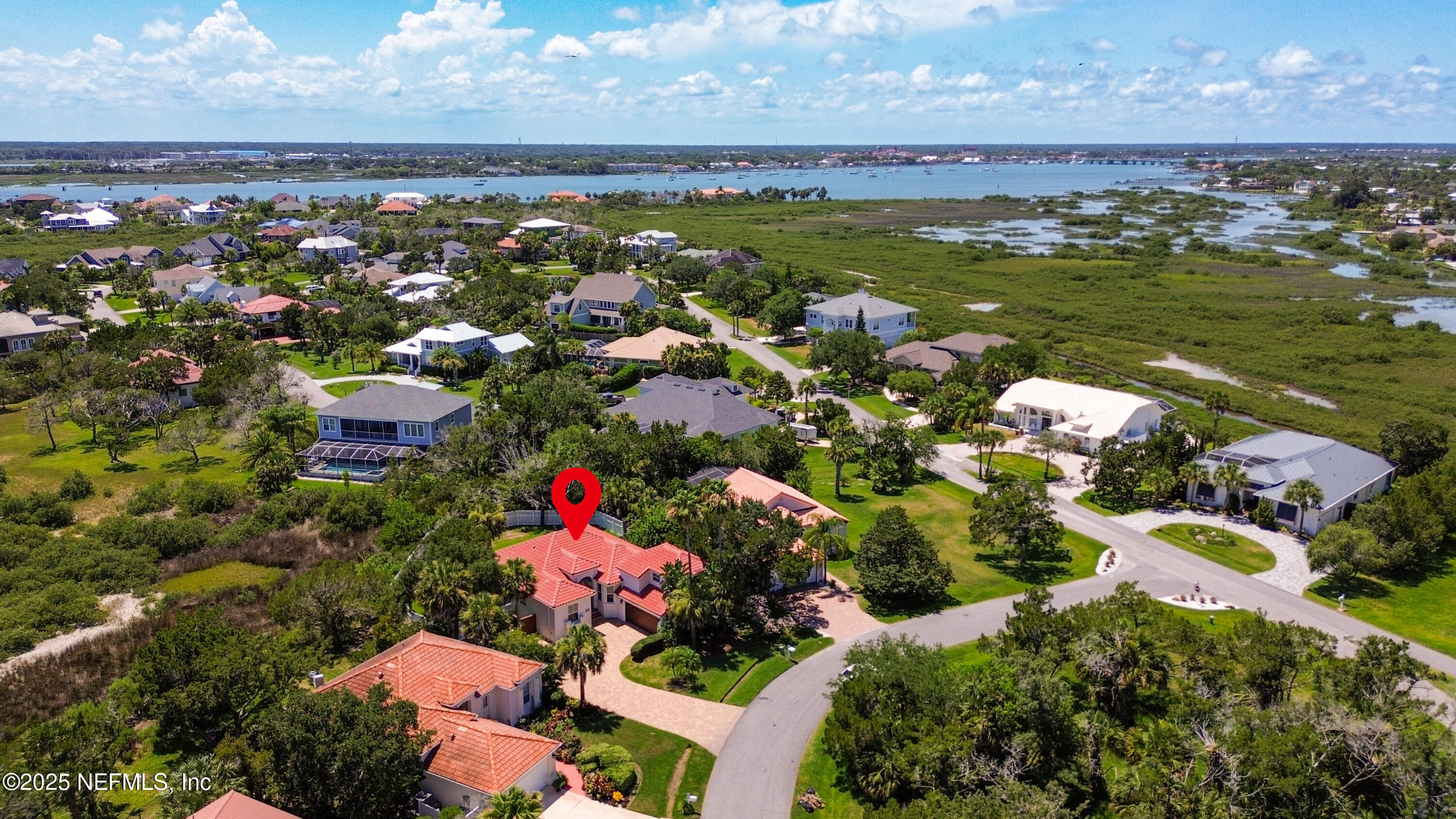108 Spoonbill Point Court St. Augustine, FL 32080 - Photo 45 of 57 a view of lake and yard