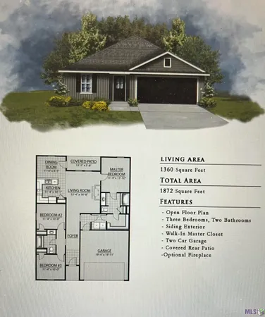 $1,750 | 10922 South Lakeside Drive, Denham Springs, LA 70726