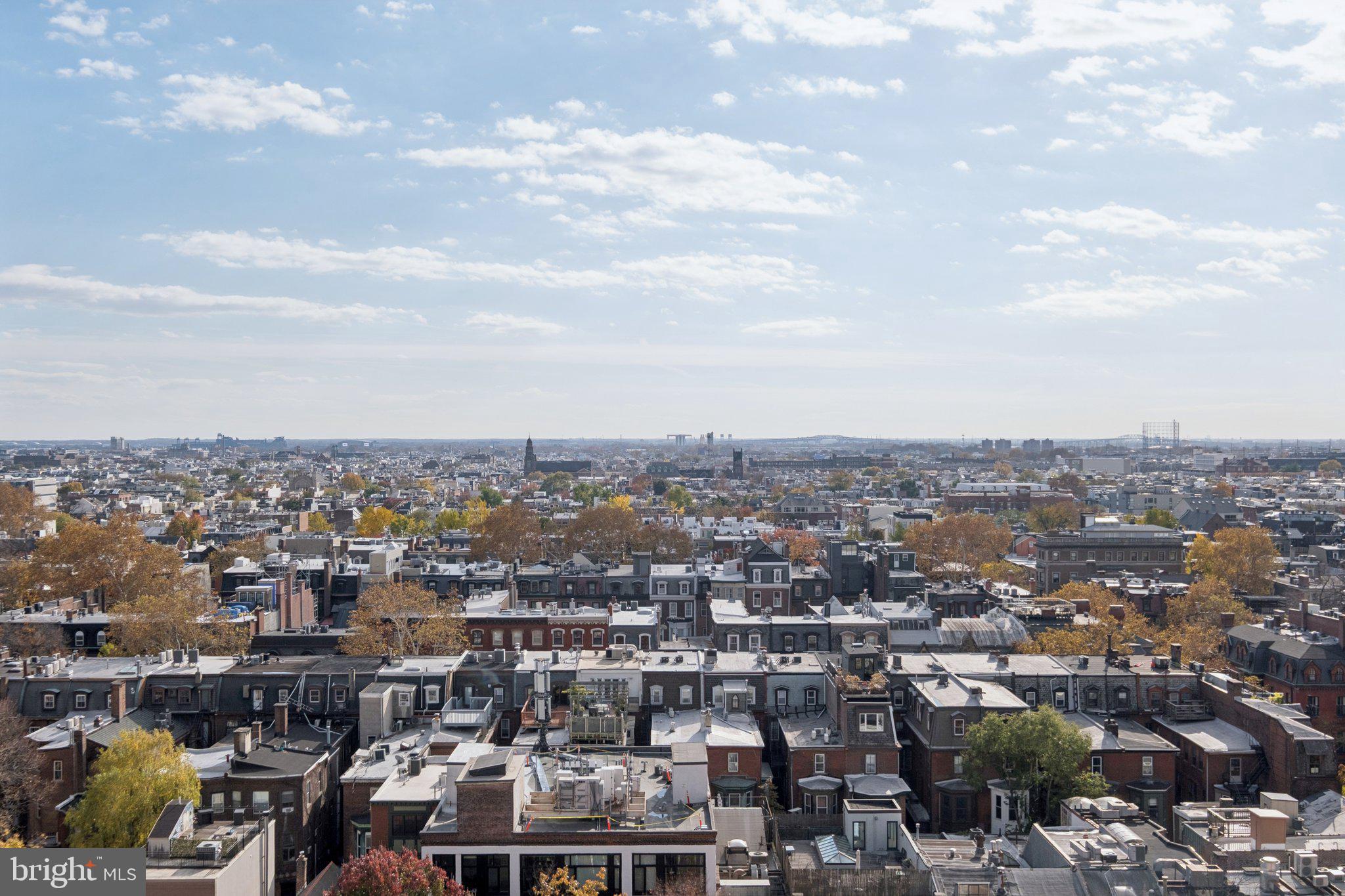 2031 Locust Street, Unit 1402 Philadelphia, PA 19103 - Photo 8 of 15 an aerial view of a city
