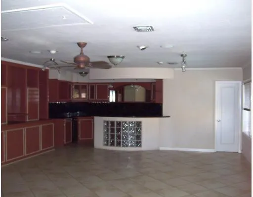 a view of a living room with furniture