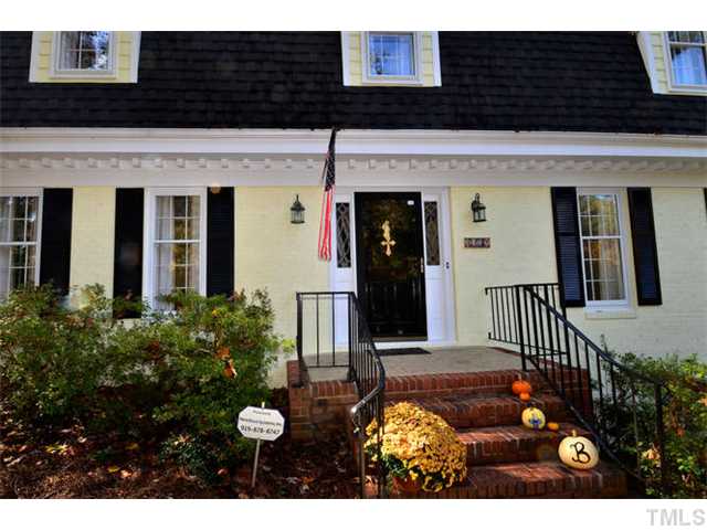 7201 Grist Mill Road Raleigh, NC 27615 - Photo 2 of 25 a view of a house with a porch