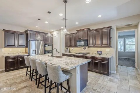 a bedroom with a bed and a closet