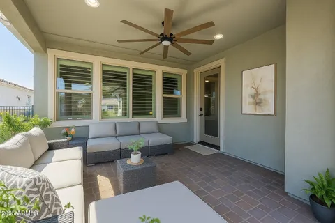 a view of a city with mountains in the background