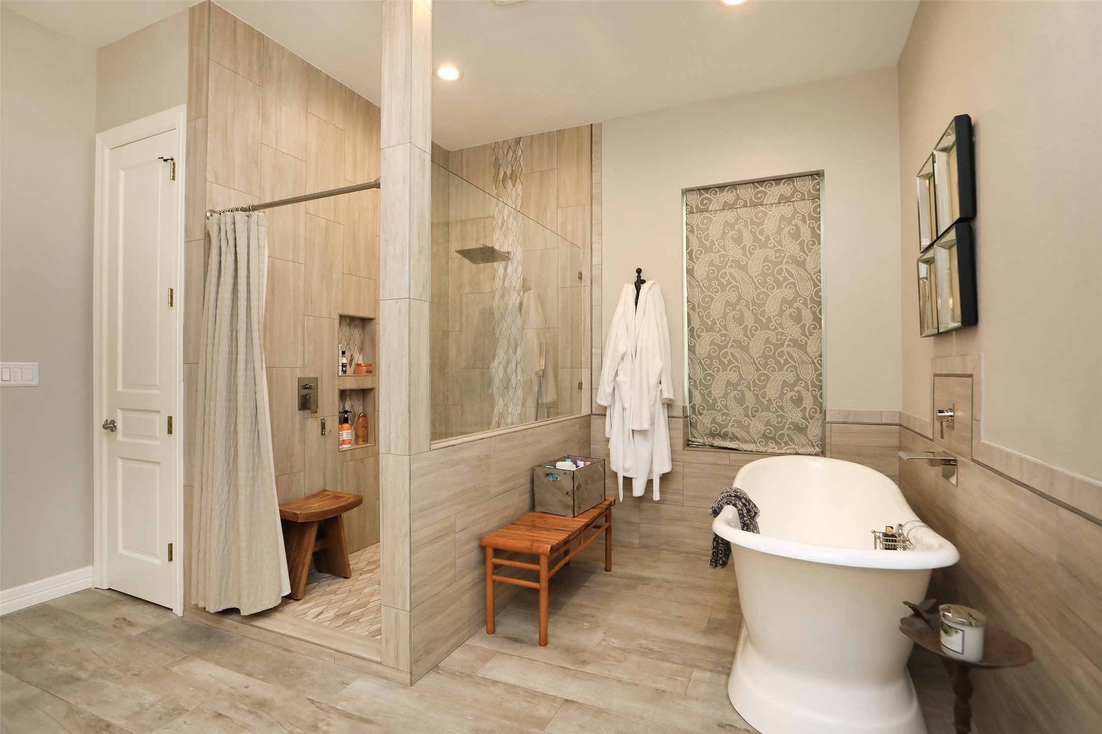 12126 Zion Road Tomball, TX 77375 - Photo 23 of 45 a bathroom with a toilet and a shower