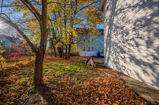 a house view with a yard