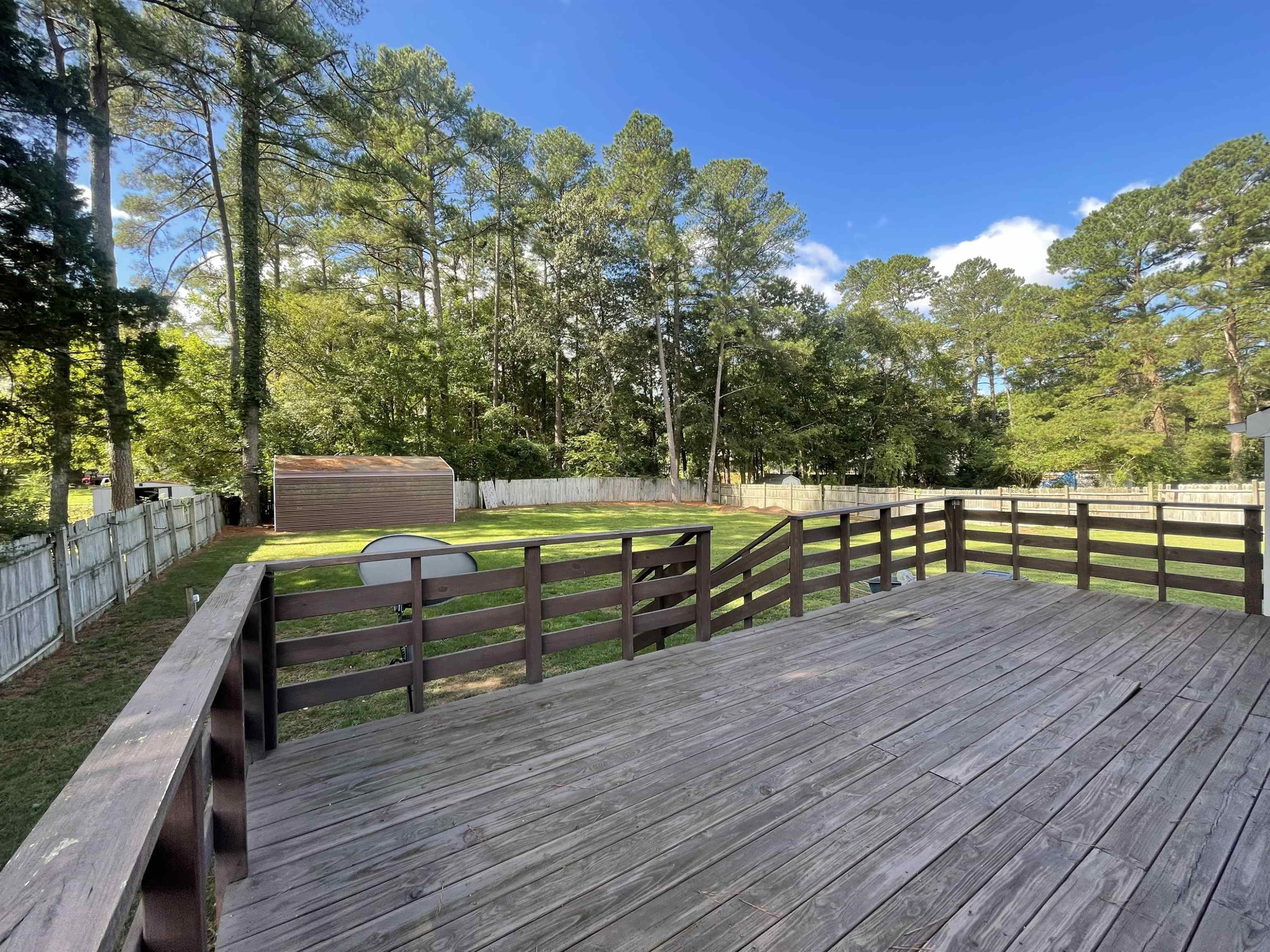 1617 Wake Drive Wake Forest, NC 27587 - Photo 4 of 4 a view of outdoor space and deck