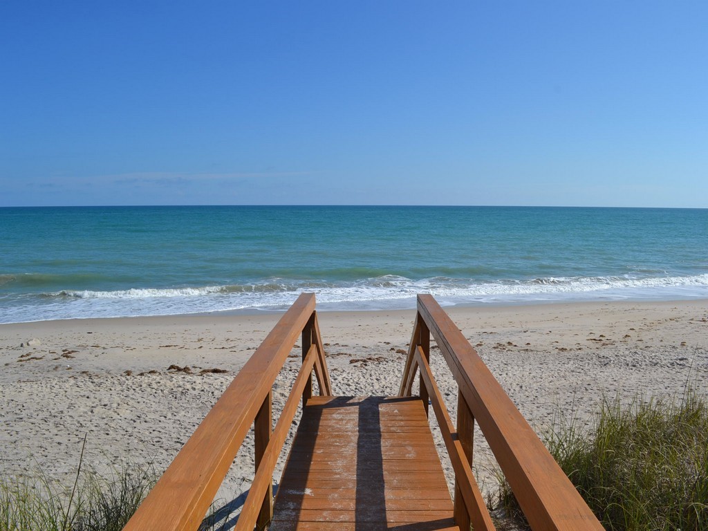 528 7th Square Southwest, Unit 102 Vero Beach, FL 32962 - Photo 27 of 28 a view of beach and ocean