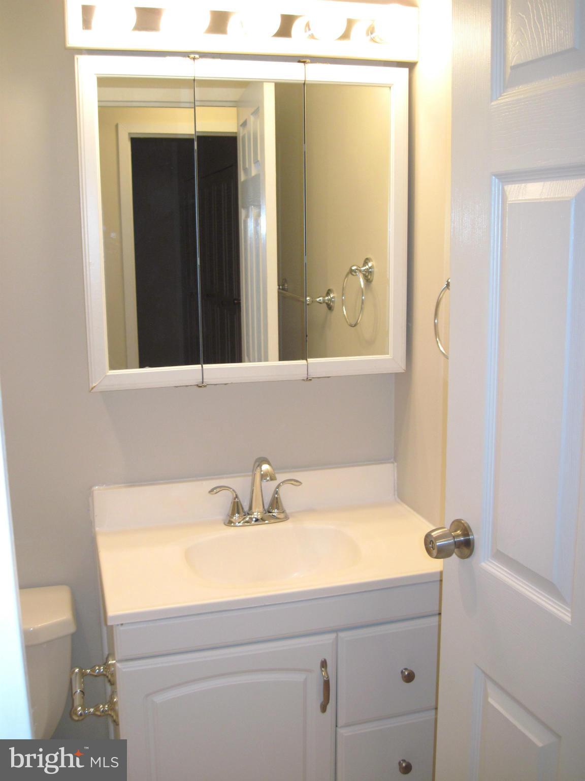 11200 Chestnut Grove Square, Unit 303 Reston, VA 20190 - Photo 22 of 30 a bathroom with a sink and a mirror