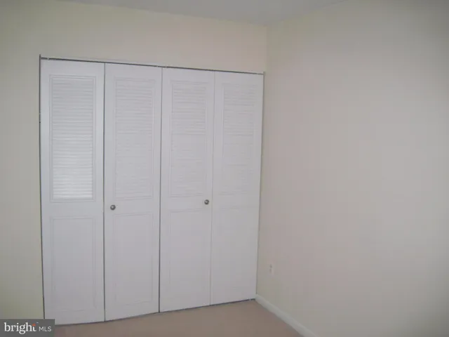 a view of a closet
