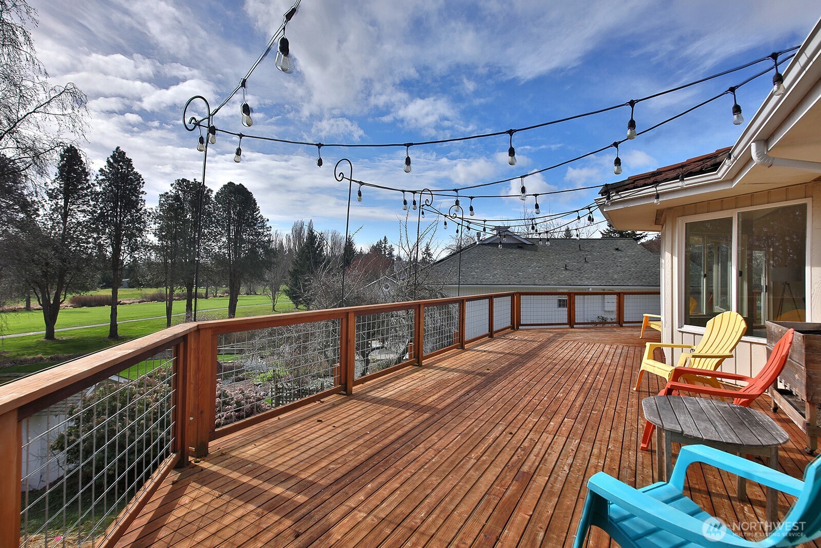 5663 Lenz Place Langley, WA 98260 - Photo 28 of 37 a view of a balcony with furniture