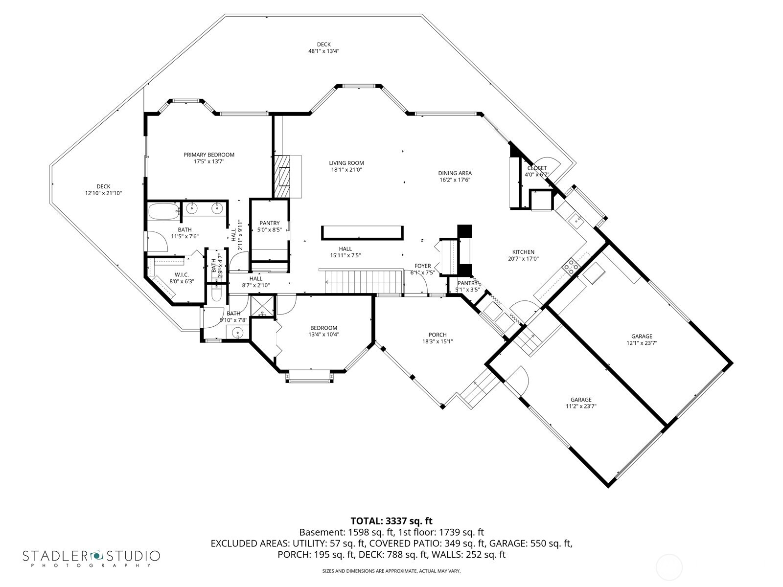 5663 Lenz Place Langley, WA 98260 - Photo 37 of 37 a picture of floor plan