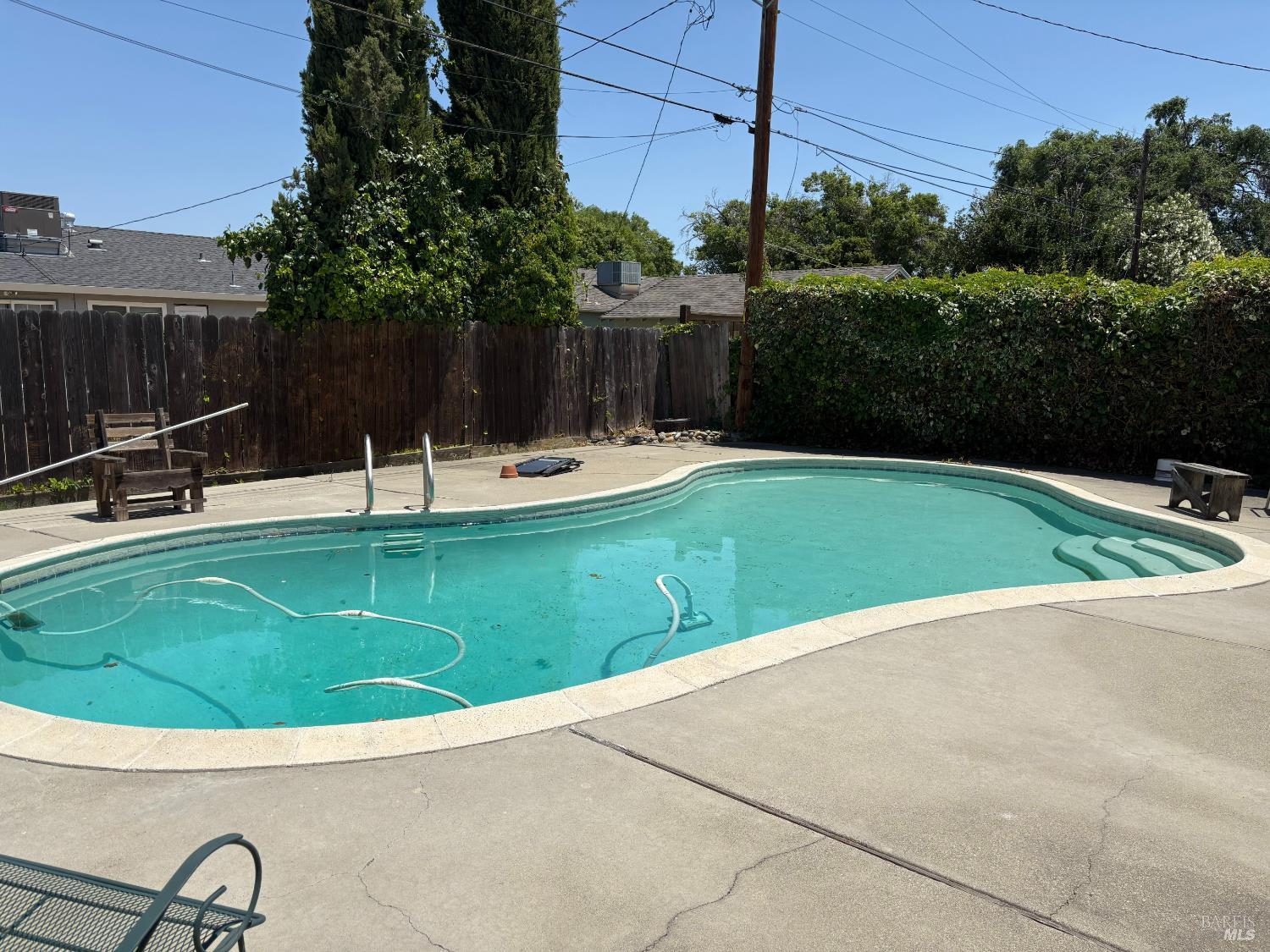 740 Linda Vista Way Rio Vista, CA 94571 - Photo 27 of 29 a view of a swimming pool with a backyard